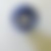 1 bobine de coton perlé bleu n°5 - col.797 - dmc
