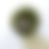 1 bobine de coton perlé vert n°5 - col.937 - dmc