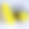 Bobine de fil a coudre tous textiles - jaune col.75 - 200m - dare dare - sachet 2