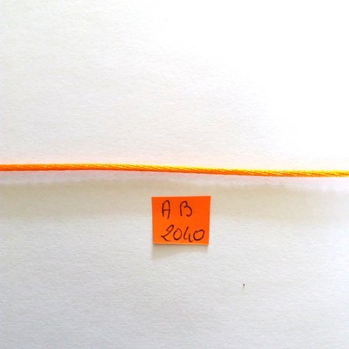 1m de queue de rat - orange - stephanoise - 2mm - 2040ab