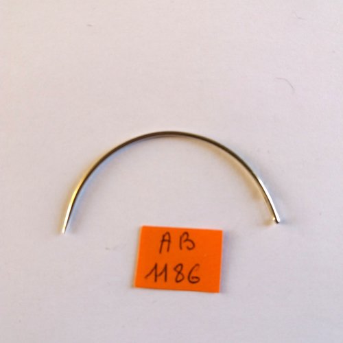 1 aiguille courbée - métal argenté - bohin france - ab1186