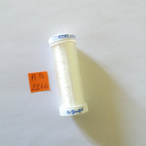 1 bobine de cordelastic - transparent - 20m - ab2216
