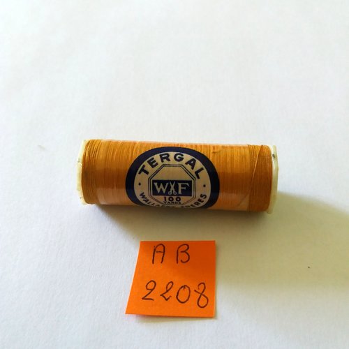 Fil coton orange 224 - tergal - tubino 100m - ab2208