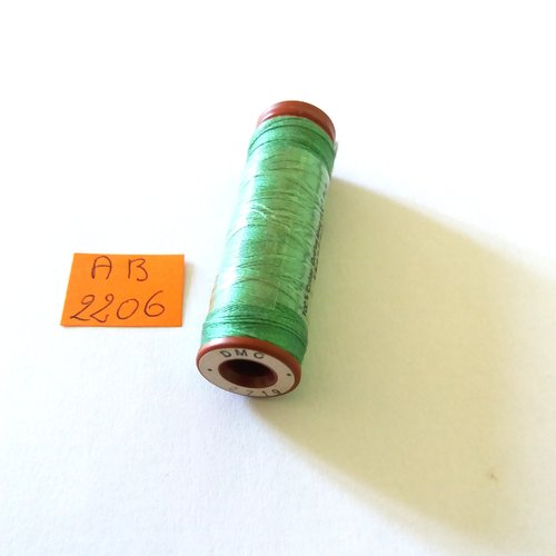 Fil coton vert 2719 - dmc - tubino 100m - ab2206