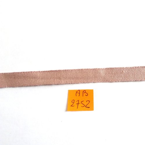 Sangle mauve - vendu au mètre  - stephanoise - coton - 10mm - ab2752