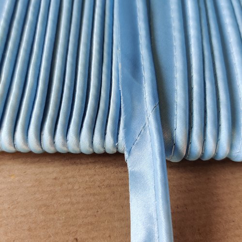 Passepoil satin bleu ciel - 12mm - vendu au mètre - p05