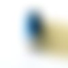 Fil mettler silk-finish - bleu canard 0825 - 150m - 100% coton - sachet 62