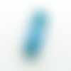 Fil en coton - couture et broderie - bleu turquoise 834 - sartel - tubino 100m - sachet 14