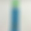 Fermeture éclair - dmc - 12cm - bleu turquoise 2815 - non séparable