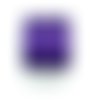 Rouleau de 25m de fil coton ciré violet 1mm - macramé , shamballa ...