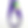 Fermeture éclair - dmc - 22cm - violet 2929 - non séparable - bri