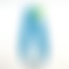 Fermeture éclair dmc - 30cm - turquoise 2815 - non séparable - bri