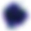 Lot de 840 perles (environ) en verre vert violet et bleu - 4x6mm