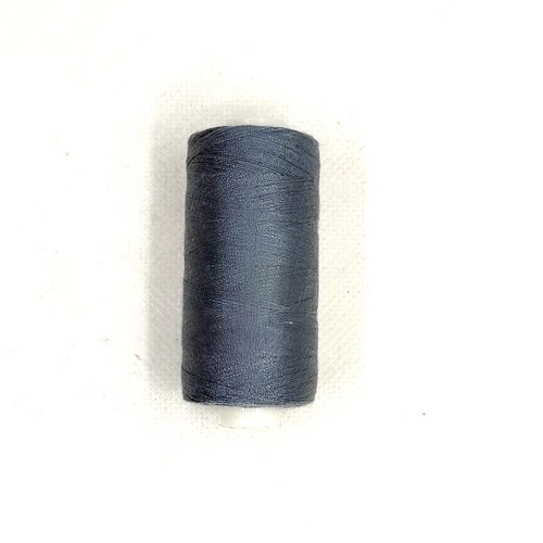 Fil en polyester - couture tous textiles - gris foncé - 500m - bri