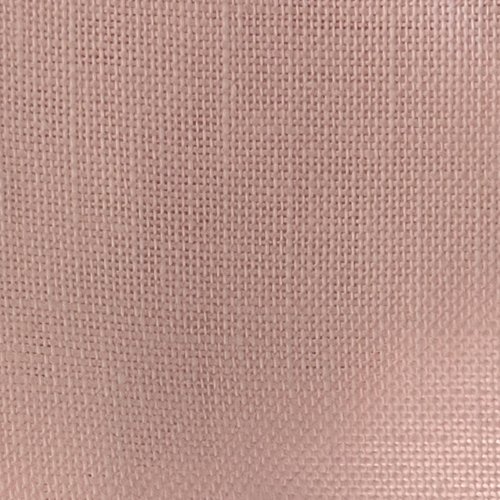 Toile à broder lin belfast - 12.6 fils / cm - rose - 50x70cm