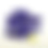 24 boutons en résine bleu/violet - 15mm - abv7191