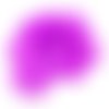 Lot de 240 perles en verre violet - 6mm