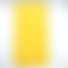Toile de lin à broder - 12 fils - jaune - milpoint - 46x42cm - 100% lin