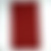 Toile de lin à broder - 12 fils - pivoine (rouge) - milpoint - 46x42cm - 100% lin