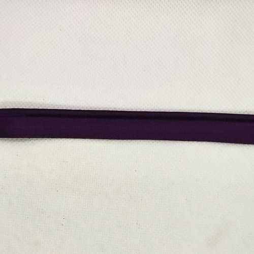 Passepoil satin violet - 14mm - vendu au mètre - p43