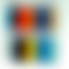 10 bobines de fil - cordonnet - multicolore - mettler - 14