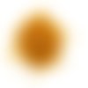500 perles en résine beige foncé - irrégulier 4mm