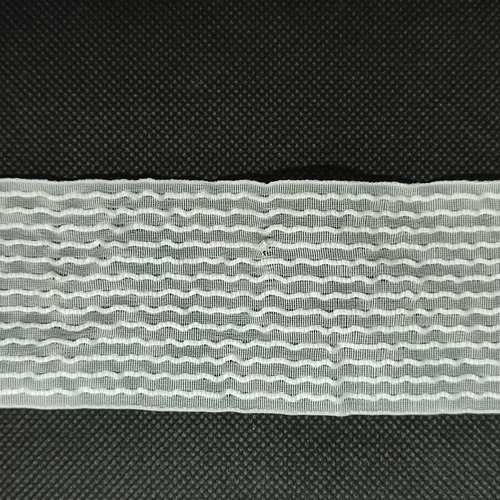 8m de ruban blanc - polyester - 50mm