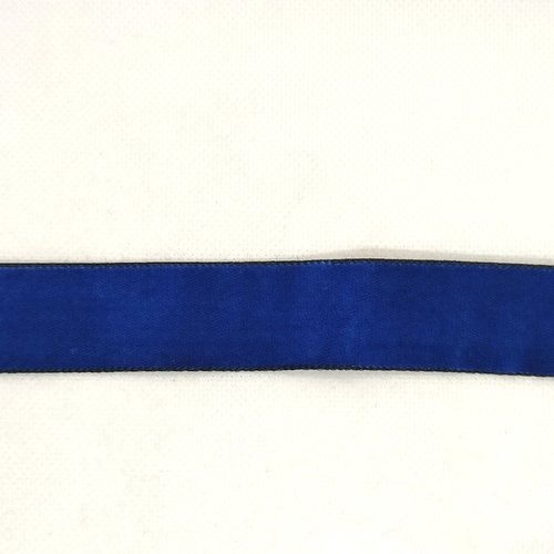 4m de ruban velours bleu - 23mm - 13