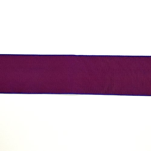 6m de ruban violet et bleu sur les coté - 38mm - 15