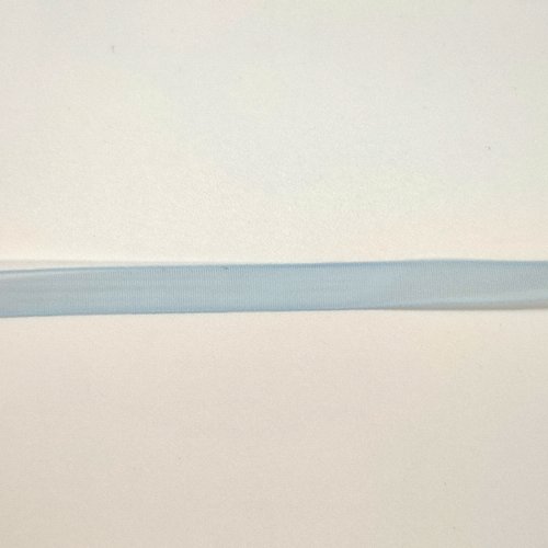 10m de ruban organza bleu clair - 10mm - 15