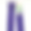 1 fermeture éclair rg violet 129 - 50cm - non séparable - maille nylon