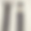 1 fermeture éclair dmc gris 2017 - non séparable - 45cm - maille nylon