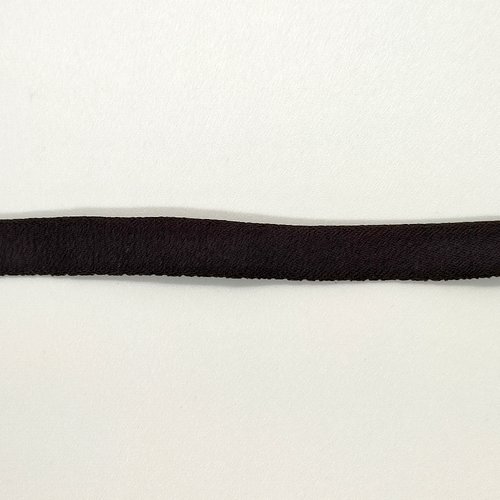 5m ruban noir - vintage - 11mm - tr