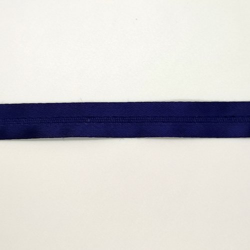 3m ruban bleu marine - vintage - 15mm - tr
