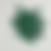 50 boutons en résine vert - vintage - 12mm - tr476