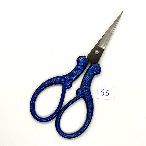 Ciseaux pour broderie -  bleu - 11cm - 35