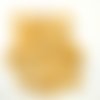 20 cabochons beige à coller - sans trou - 28mm - vintage - tr832