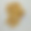 30 boutons en résine beige - vintage - 12mm - tr898