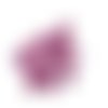 33 boutons en résine lilas foncé - vintage - 12mm - tr903