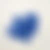 33 boutons en résine bleu - vintage - 11mm - tr976