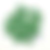 28 boutons en résine vert (mécano) - vintage - 12mm - tr1006