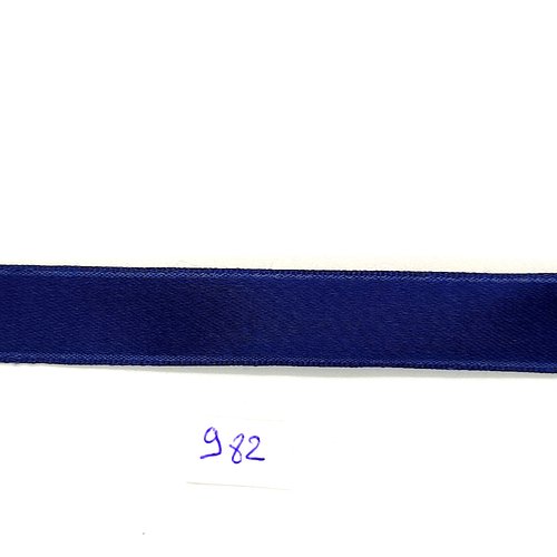 19m de ruban bleu foncé - 15mm - tr982