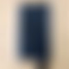 25m de ruban bleu foncé en viscose - 30mm