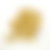 25 boutons en résine beige - vintage - 15mm - tr1515