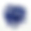 37 boutons en résine bleu foncé - vintage - 10mm - tr1835
