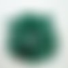 50 pierres strass en acrylique vert - 15mm - vintage - tr1853
