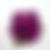 25 pierres strass en acrylique violet - 20x20mm - vintage - tr1256