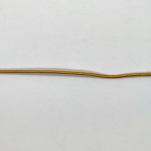 1m d'élastique doré  - 1mm