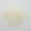 8 boutons en résine jaune très clair - 18mm - bri1323