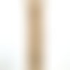 1 fermeture éclair beige - 15cm - grosse maille nylon